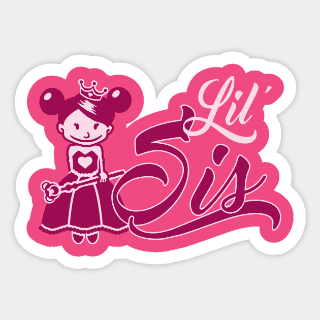 Little Sister - Lil Sis Sticker by CheesyB